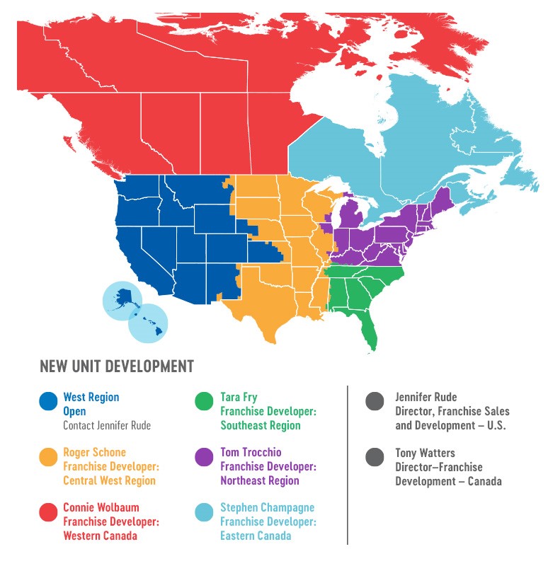 Canada US-Combo Map